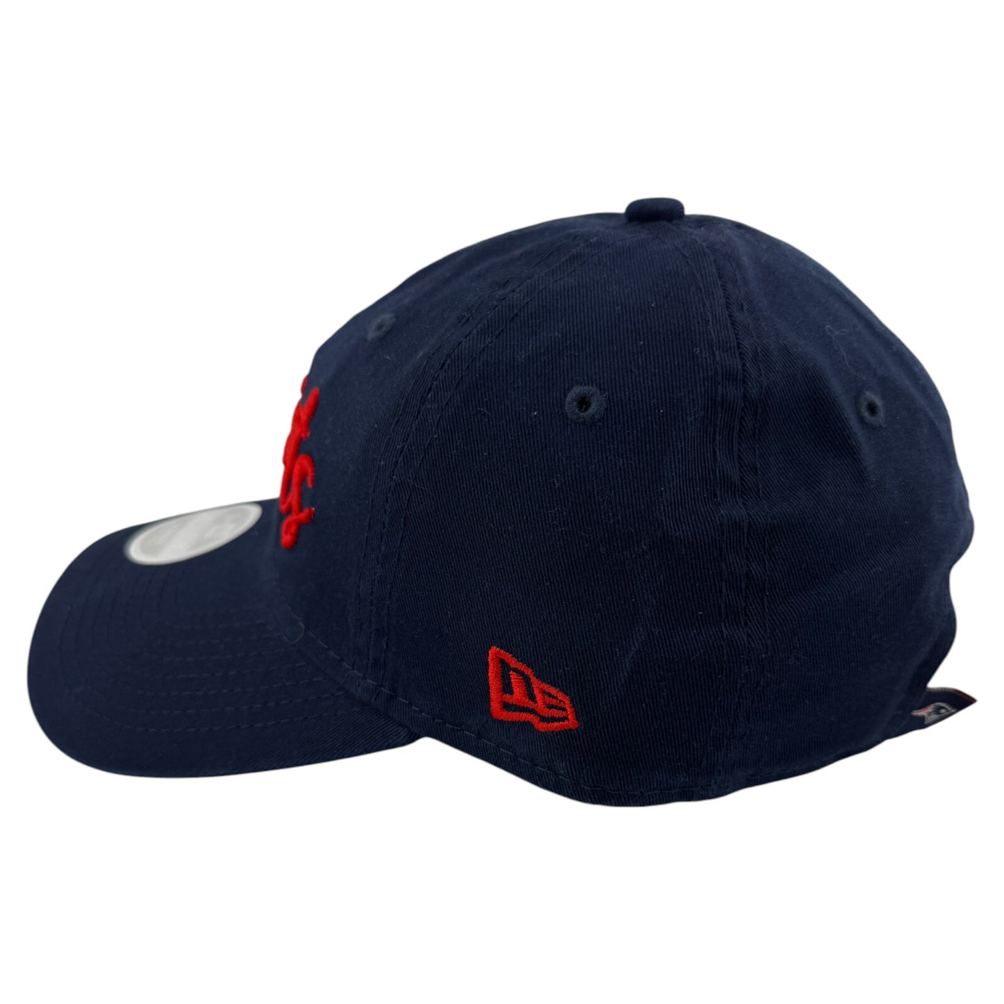 New Era New England Patriots NFL Script Logo 9Twenty Adjustable Hat Cap Women's