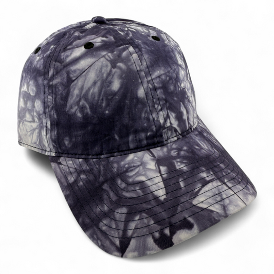 The Game GB482 Navy Tonal Tie Dye Blank Twill Unstructured Adjustable Dad Hat