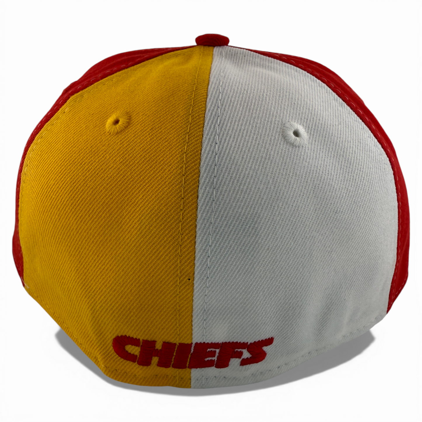 New Era Kansas City Chiefs NFL 2023 Sideline Split Logo 59FIFTY Fitted Hat Cap