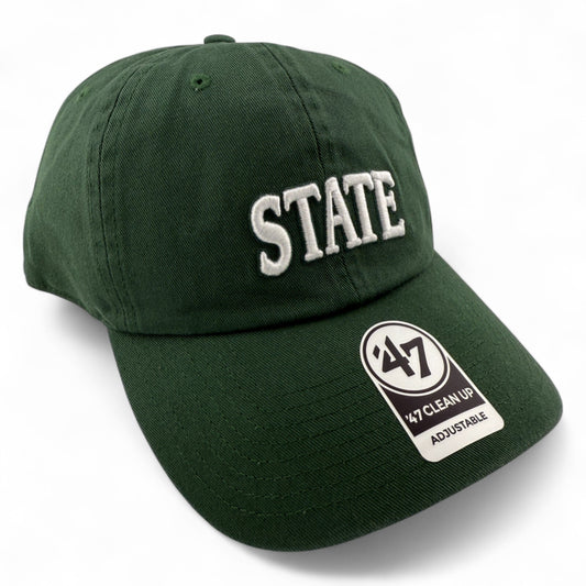 '47 Brand Michigan State University Spartans NCAA Clean Up Adjustable Dad Hat