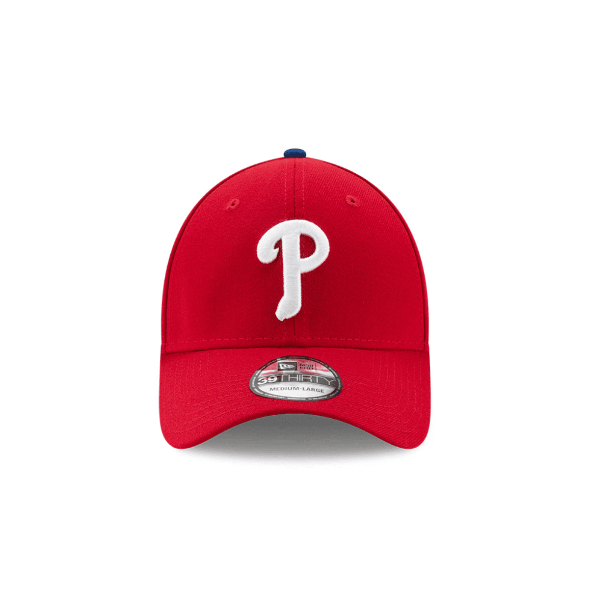 New Era Philadelphia Phillies Team Classic Red 39THIRTY Flex Fit Hat Cap