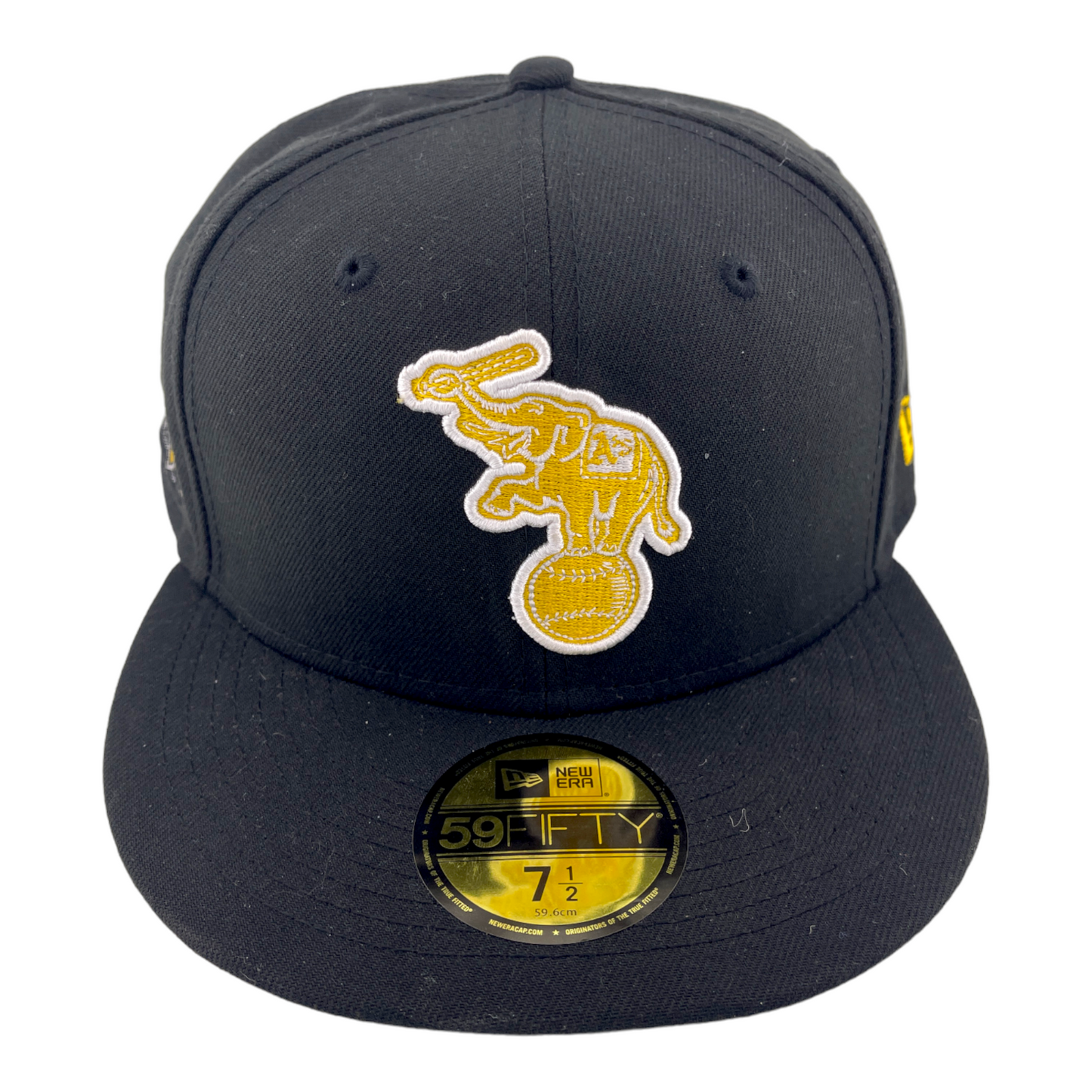 New Era Oakland A's Athletics 40 Year Anniversary Wiz Khalifa Yellow 59FIFTY Hat Cap