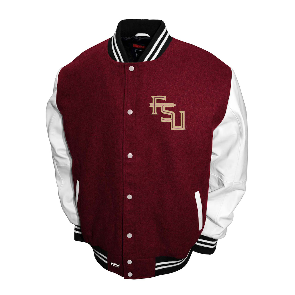 Franchise Club Florida State Seminoles Graduate Full-Snap Letterman Jacket