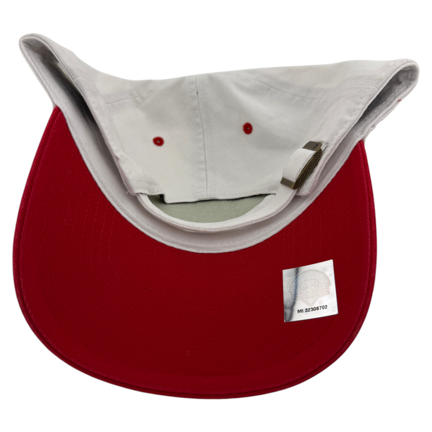 '47 Brand Pawtucket Red Sox PawSox Woosox MiLB Red P Clean Up Adjustable Dad Hat