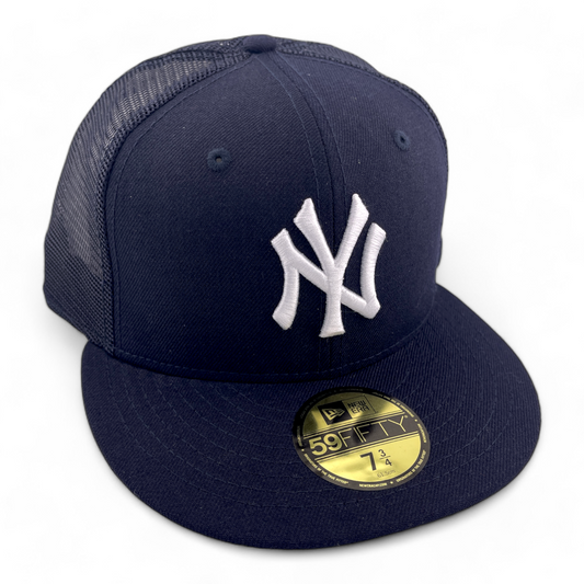 New Era New York Yankees MLB 2023 Batting Practice Mesh Back 59Fifty Fitted Hat Cap