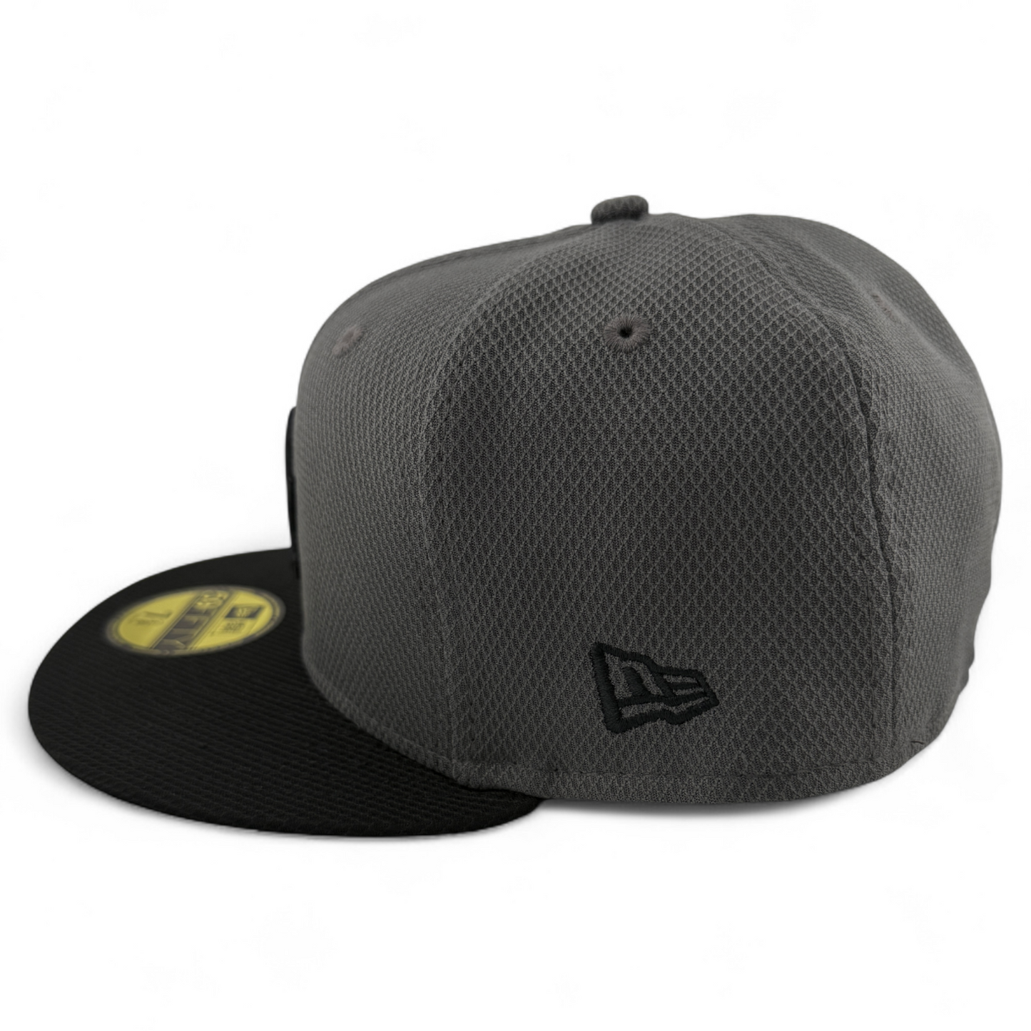New Era Los Angeles Dodgers MLB Graphite Gun Metal Diamond 59Fifty Fitted Hat