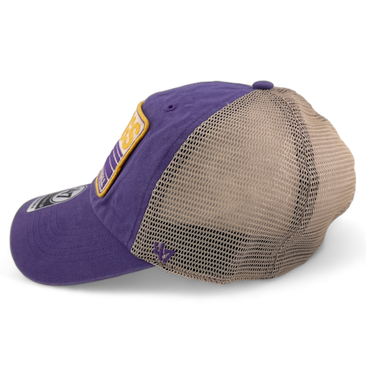 47 Brand Minnesota Vikings NFL Four Stroke Clean Up Mesh Back Adjustable Dad Hat