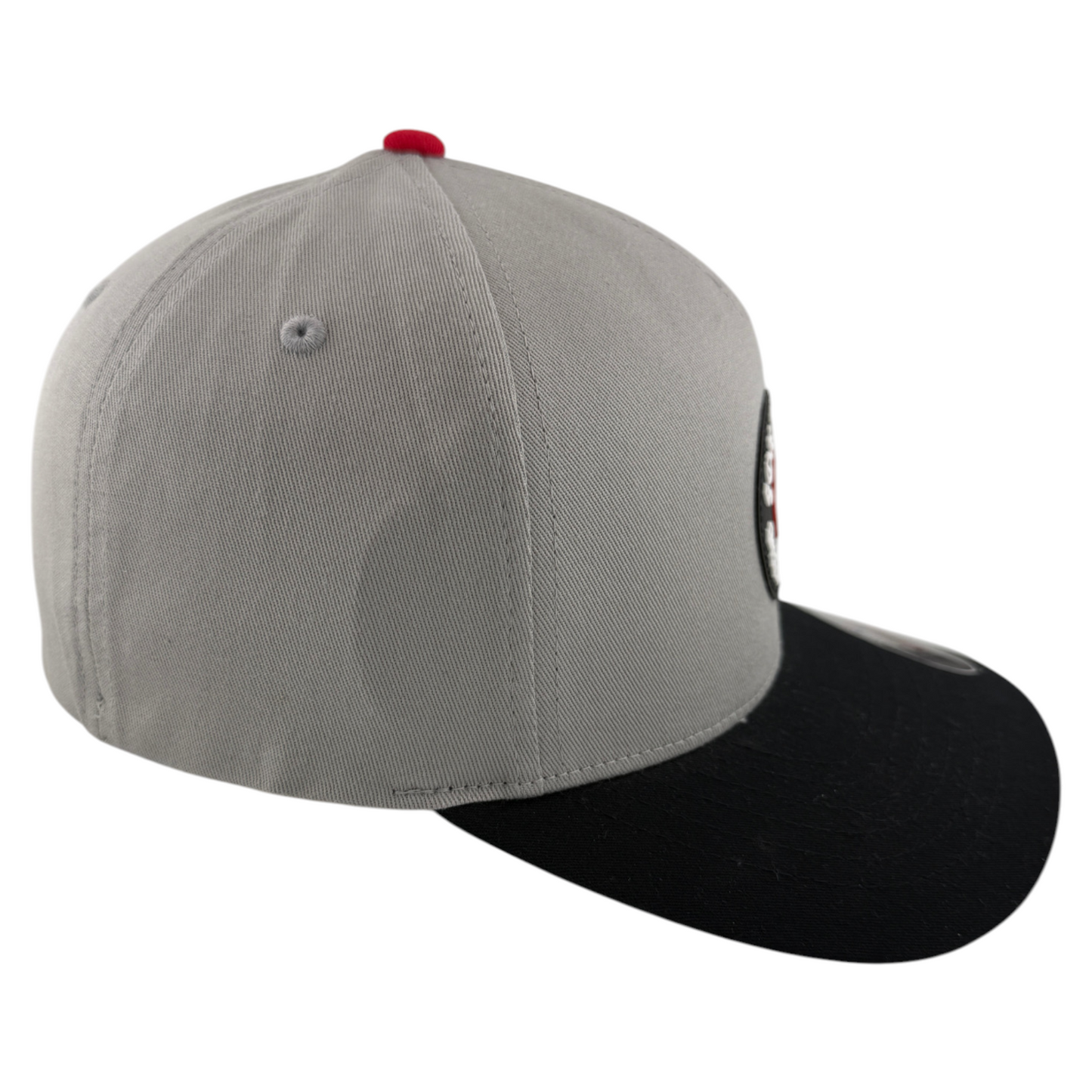 Fox Racing Race Spec Patch Logo Grey A-Frame Stretch Flex Fit Adult Hat Cap