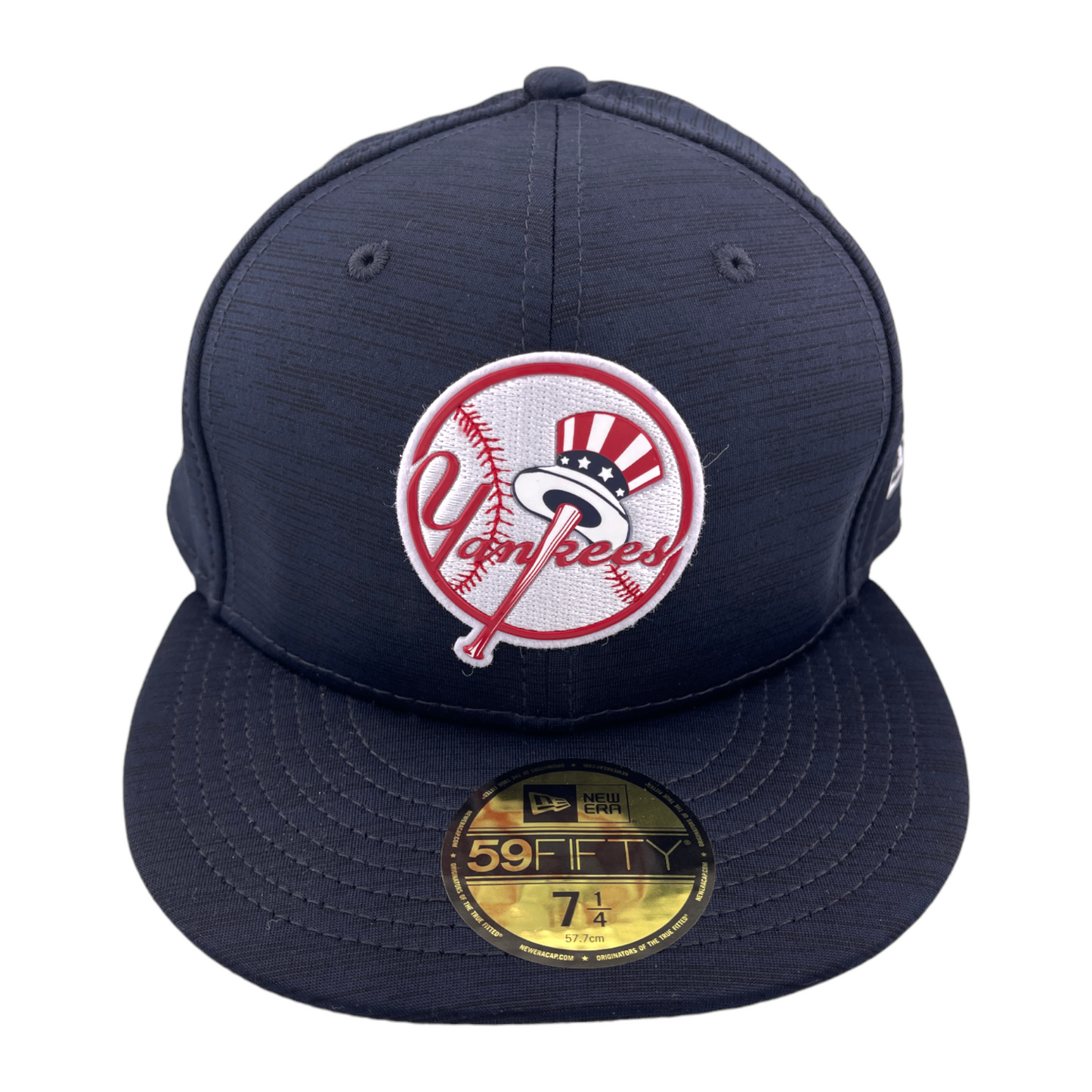 New Era New York Yankees 2023 Clubhouse Navy Blue/Grey UV MLB 59FIFTY Fitted Hat Cap