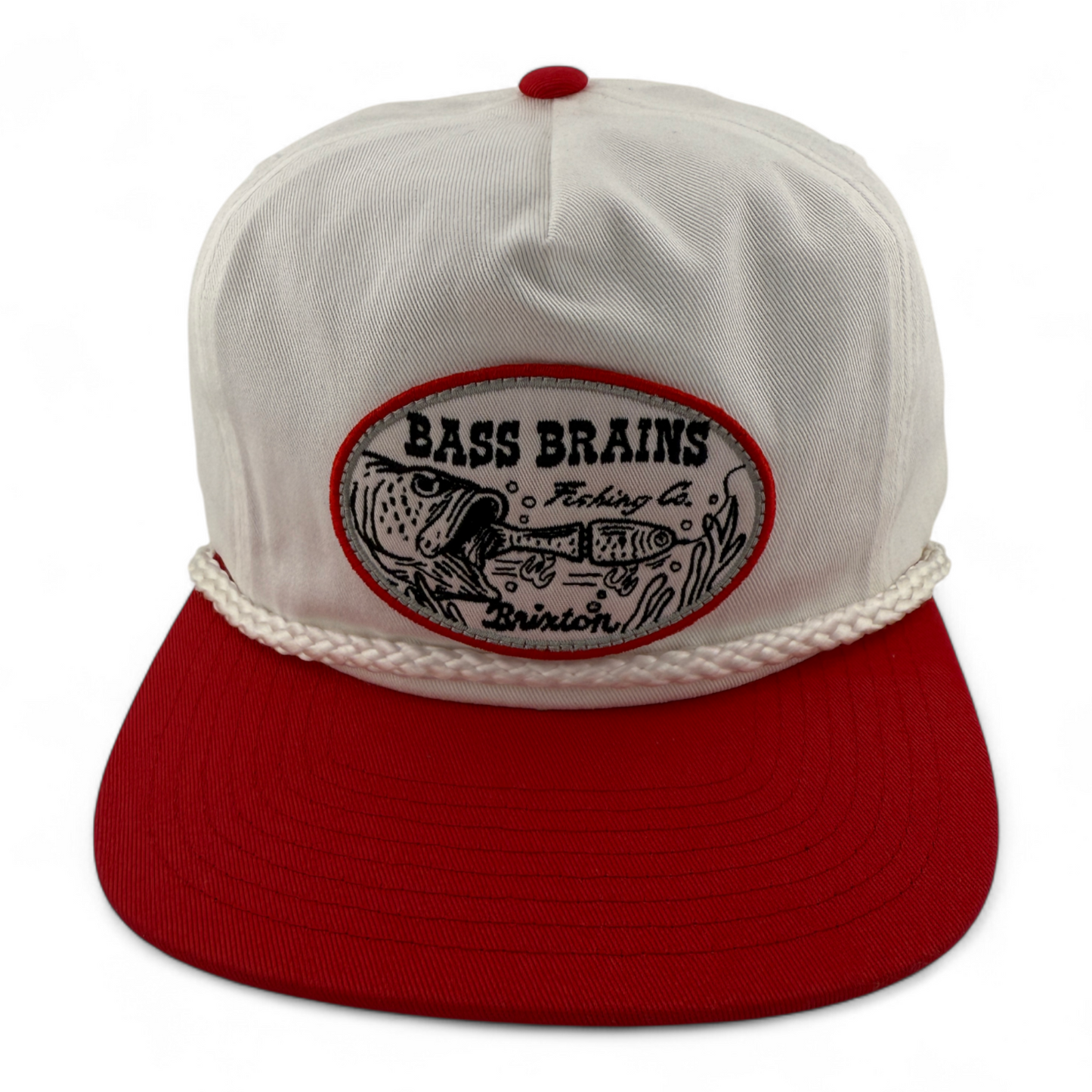 Brixton Company x Bass Brains Swim HP Rope A-Frame Snapback Adjustable Hat Cap