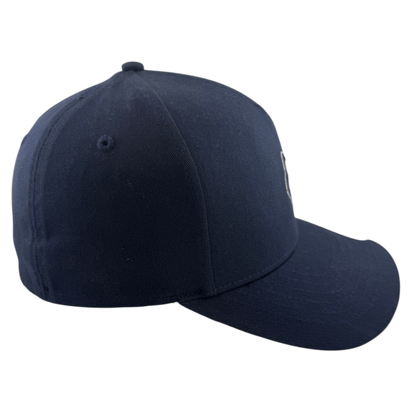 Fox Racing Fox Head Navy Blue Logo A-Frame Stretch Flexfit Flex Fit Hat Cap