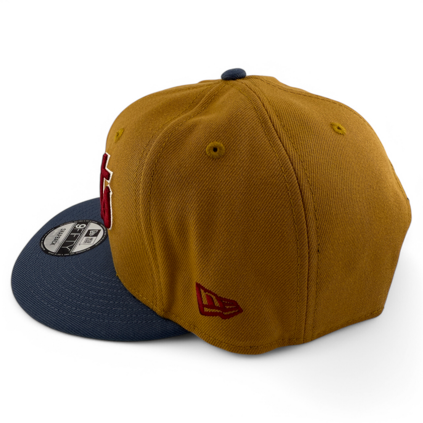 New Era New York Mets MLB Panama Tan 9FIFTY Snapback Adjustable Hat Cap