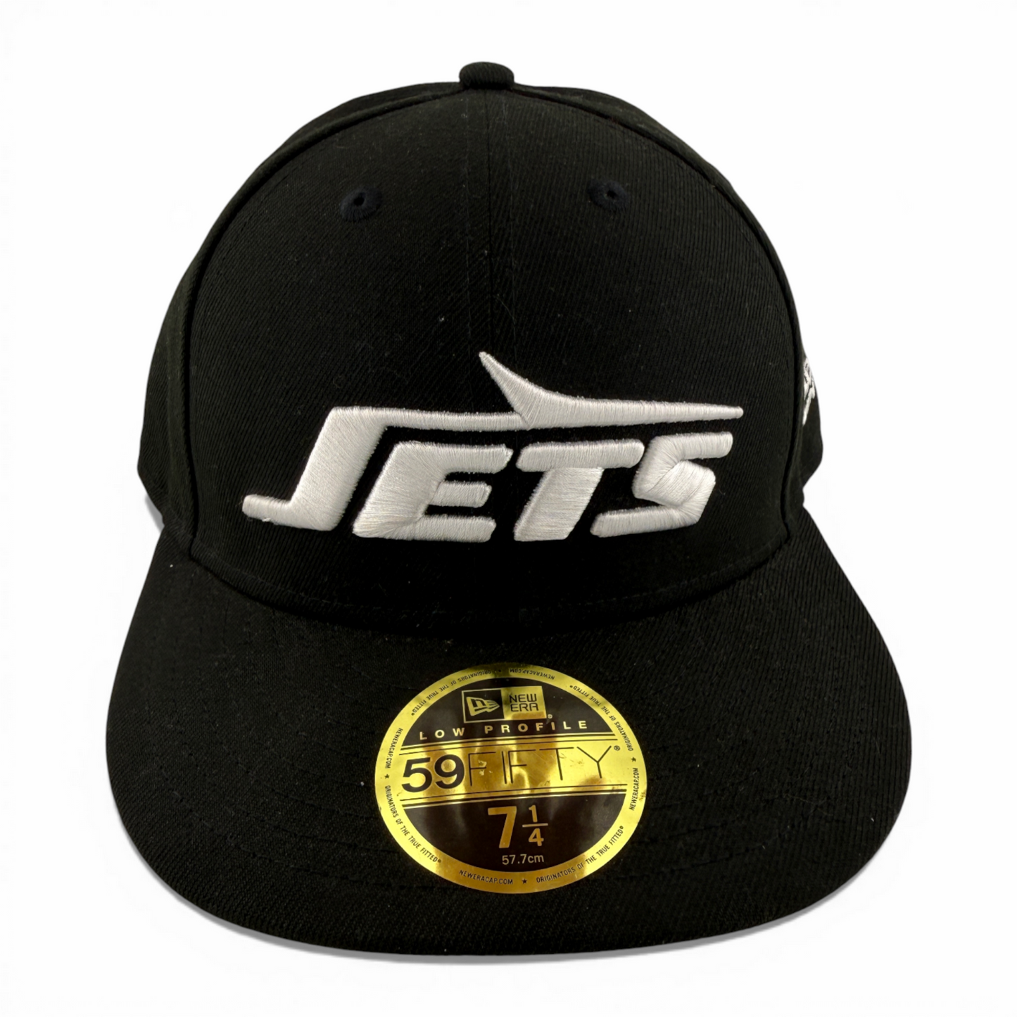 New Era New York Jets NFL Team Classic Black 59Fifty Low Profile Fitted Hat Cap