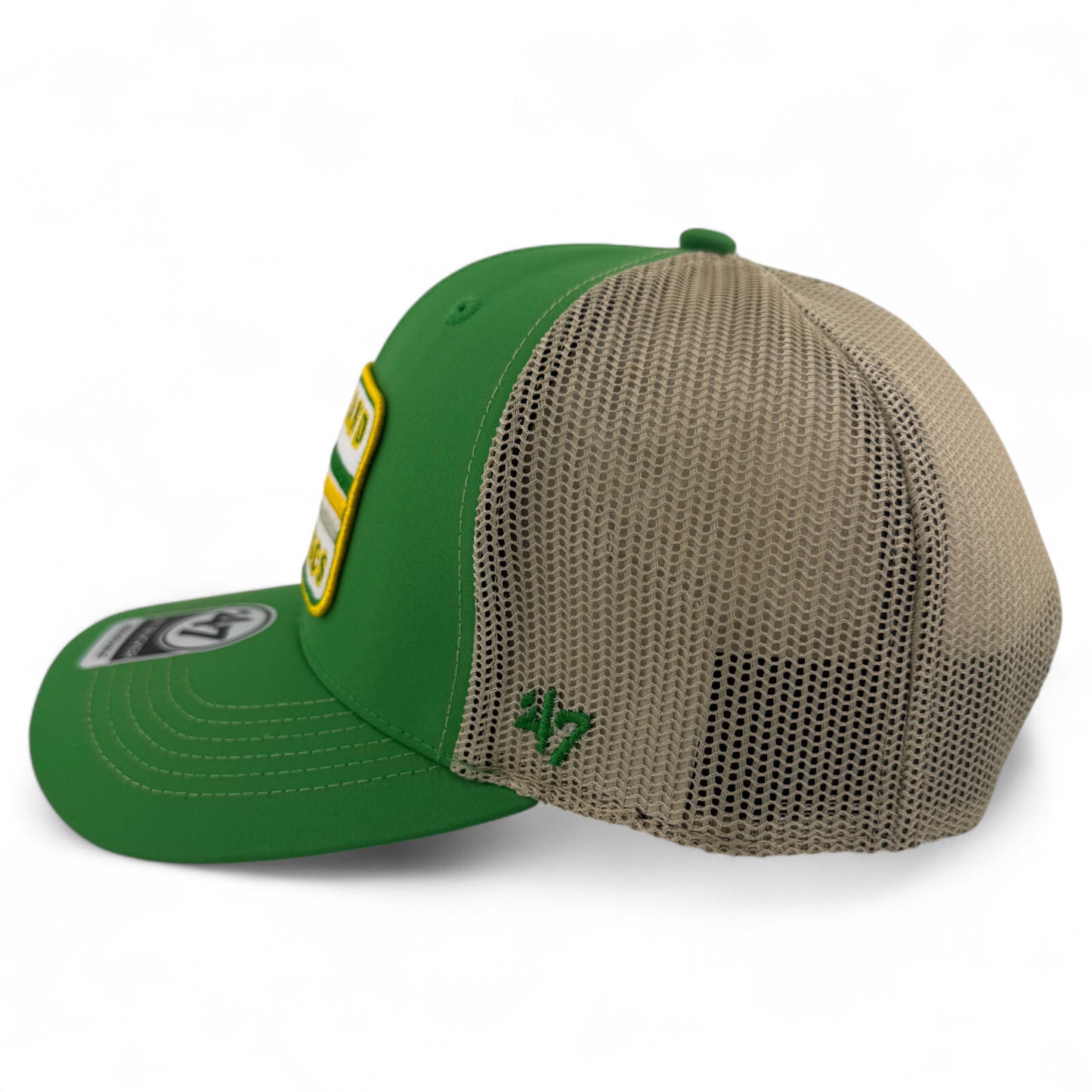 '47 Brand Oakland Athletics A's MLB Campground Trucker Snapback Adjustable Hat