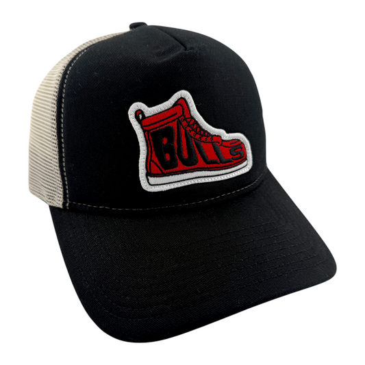 New Era Chicago Bulls Sneaker Foam Trucker 9Forty Snapback Adjustable Hat Cap