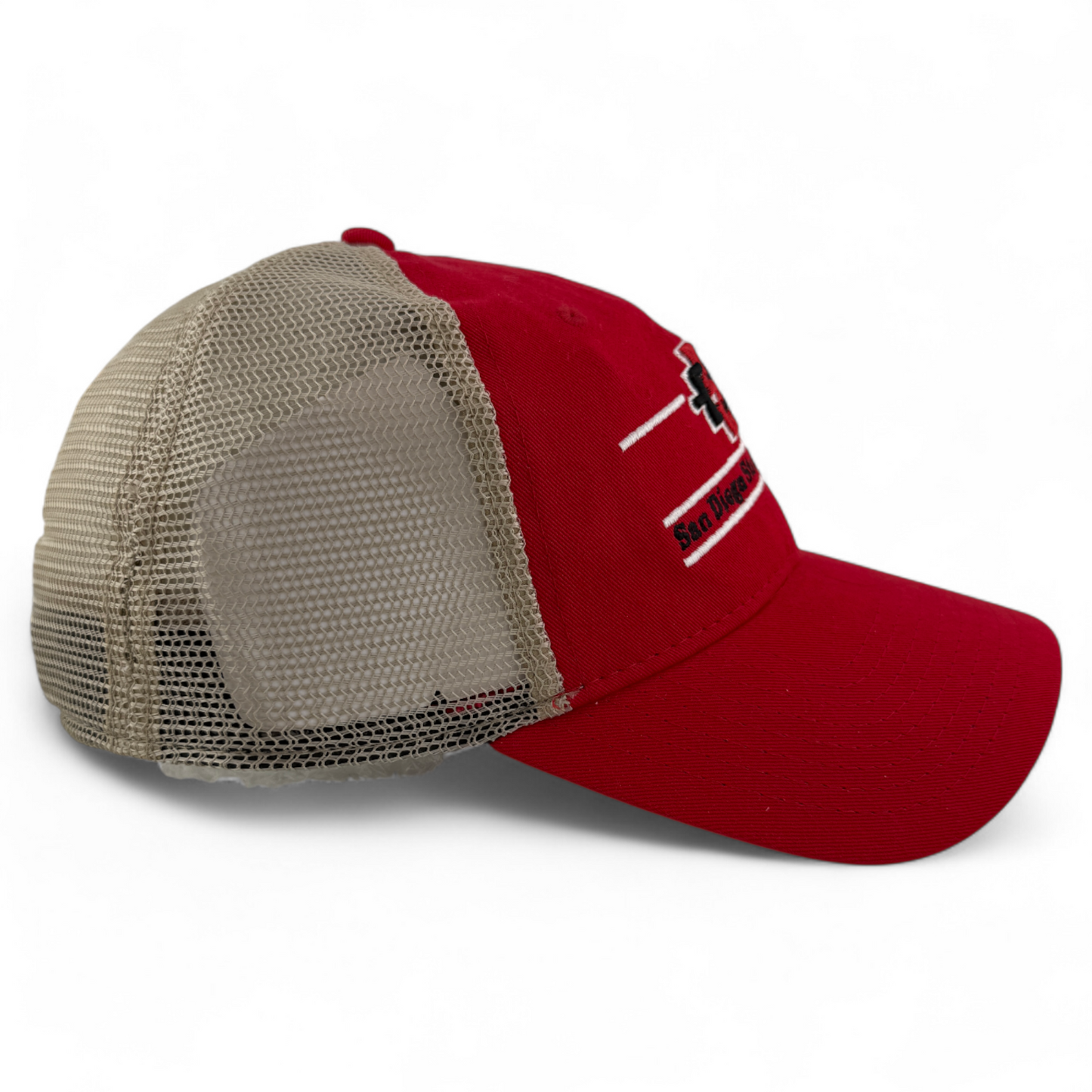 The Game San Diego State University Aztecs NCAA Mesh Back Snapback Dad Hat Cap