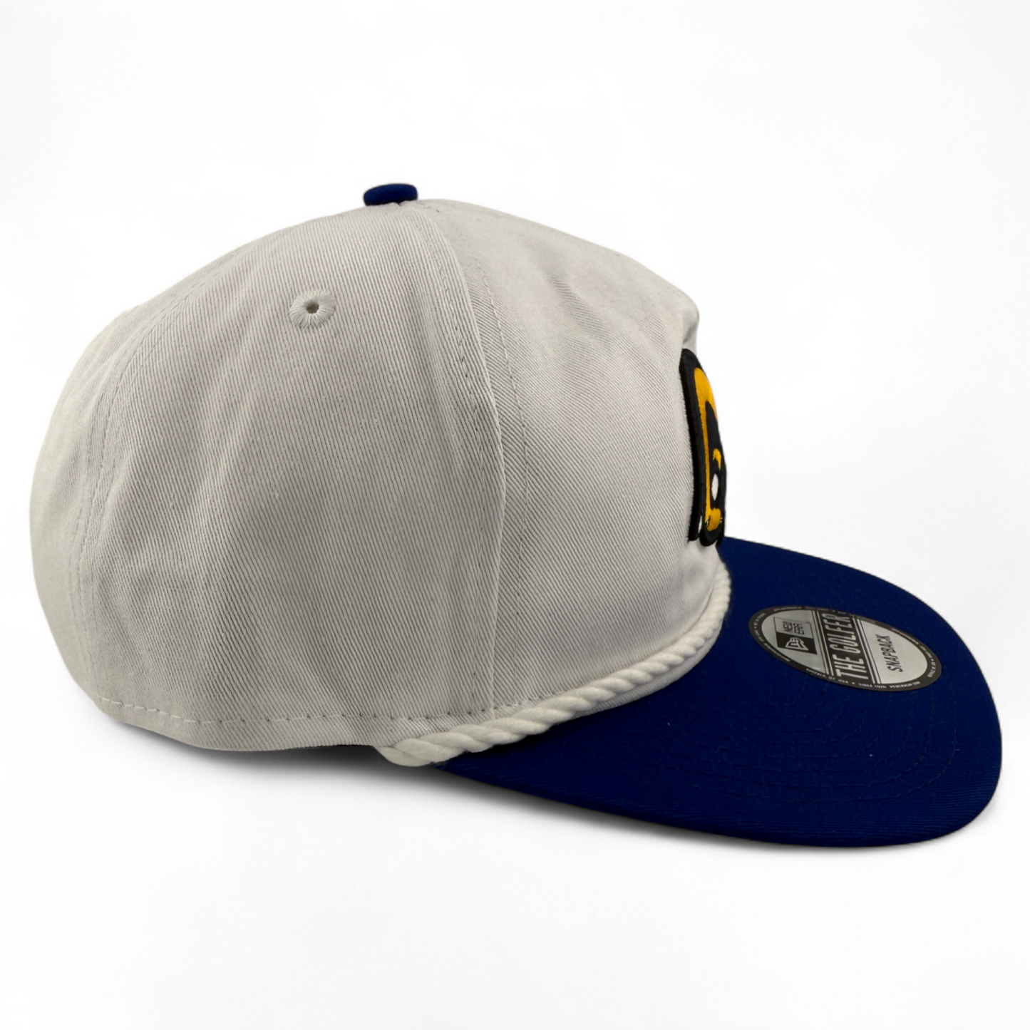 New Era Los Angeles Rams NFL Chrome Rope Golfer A-Frame Snapback Adjustable Hat