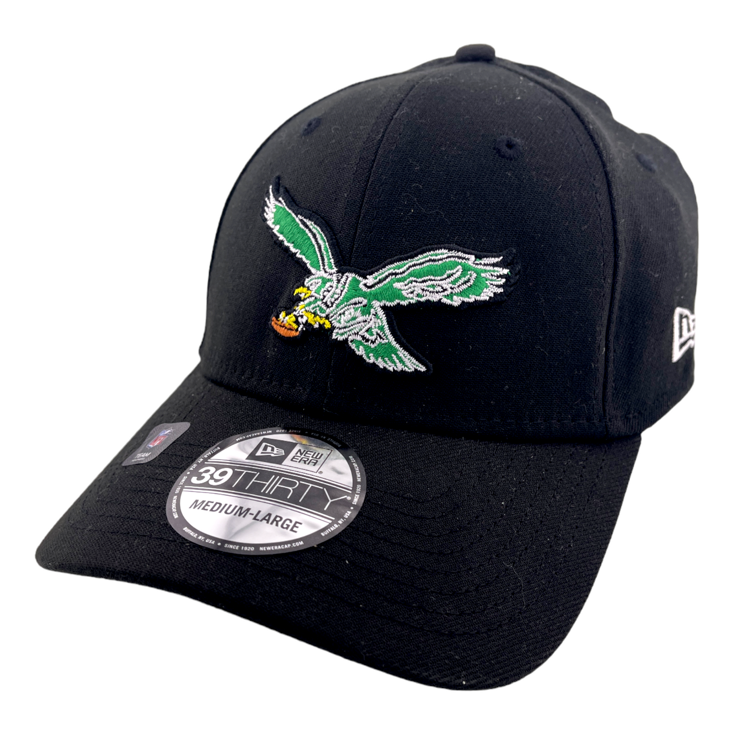 New Era Philadelphia Eagles NFL Throwback Retro Logo 39Thirty Flex Hat Cap