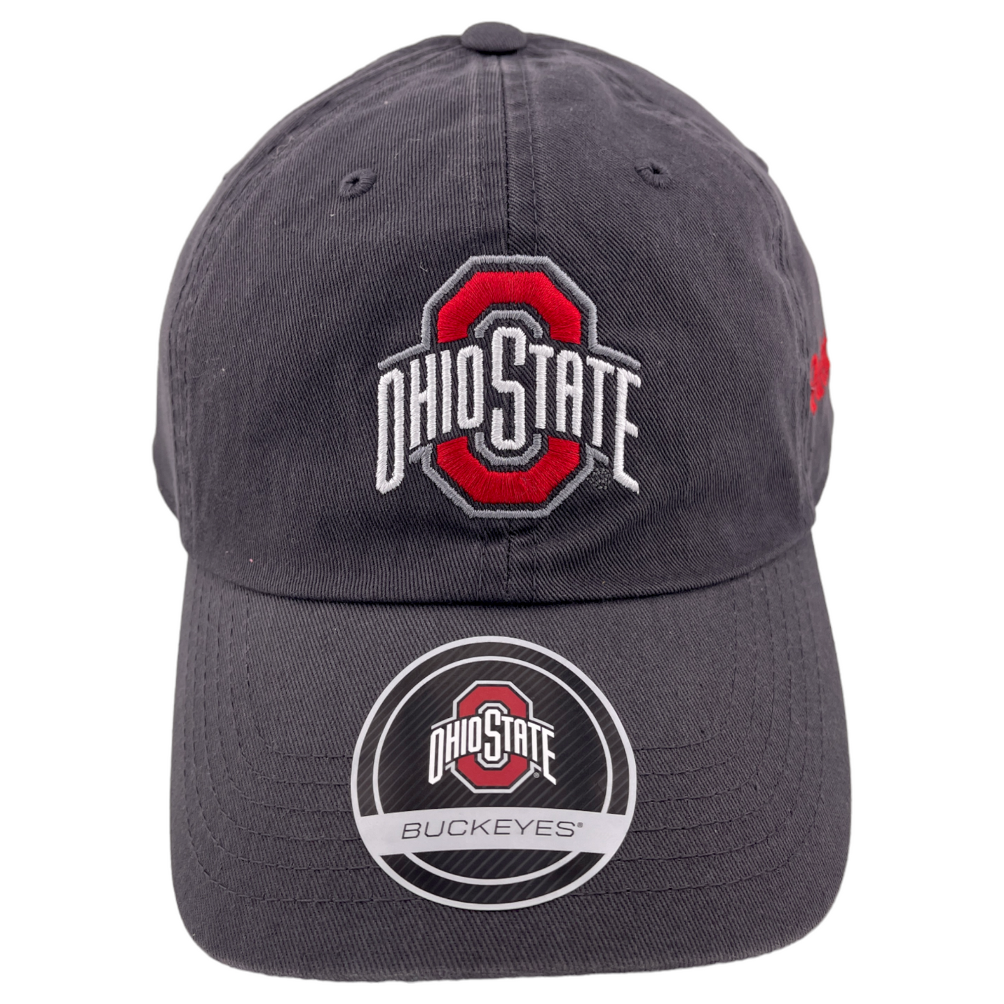 Ohio State University Buckeyes NCAA Quitecove Emb. Grey Adjustable Dad Hat