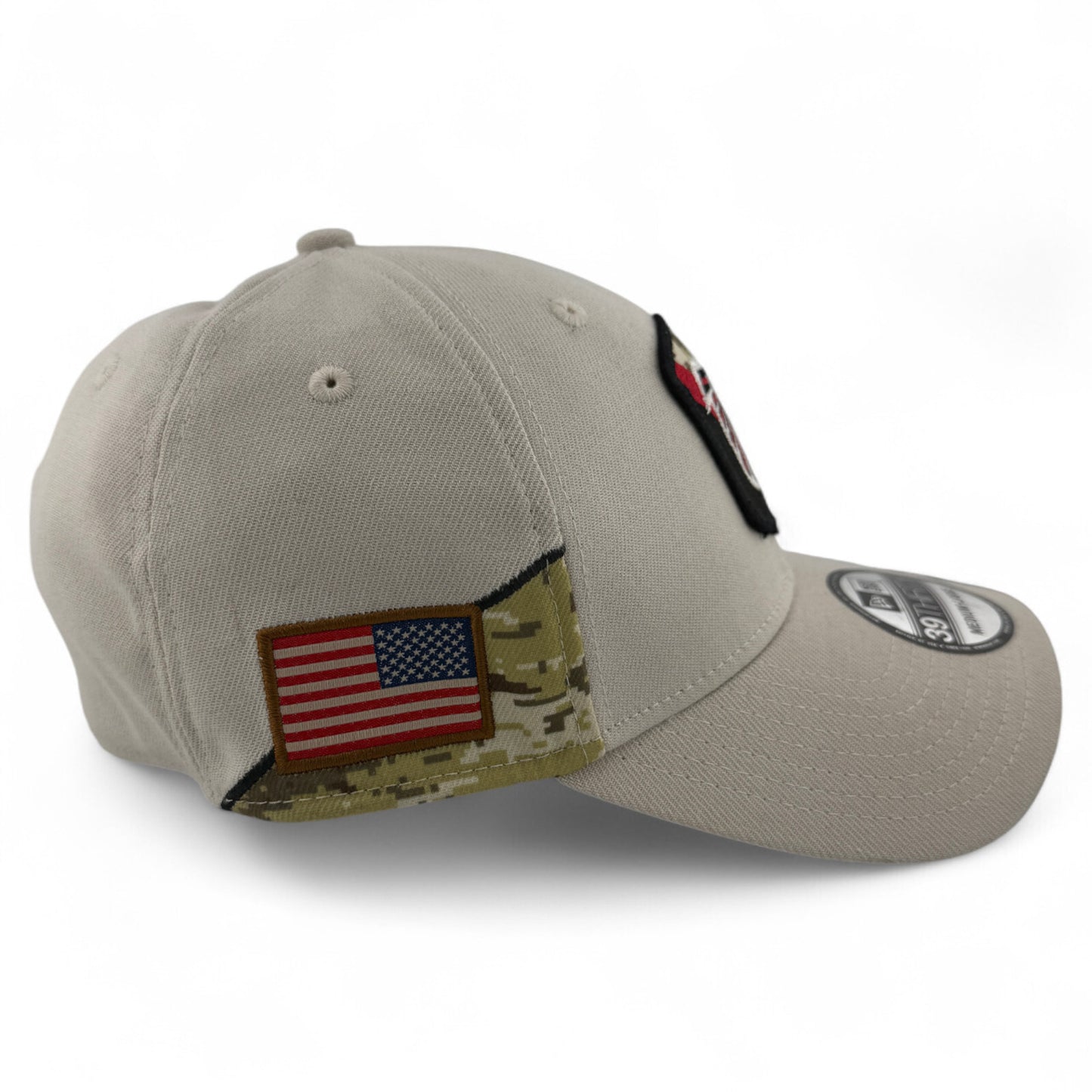 New Era Atlanta Falcons NFL 2023 Salute to Service Tan 39Thirty Flex Fit Hat Cap