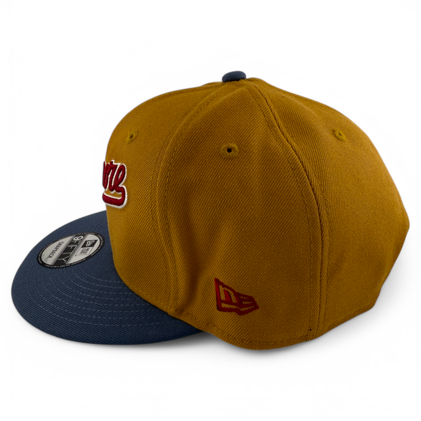 New Era Baltimore Orioles MLB Panama Tan 9FIFTY Snapback Adjustable Hat Cap