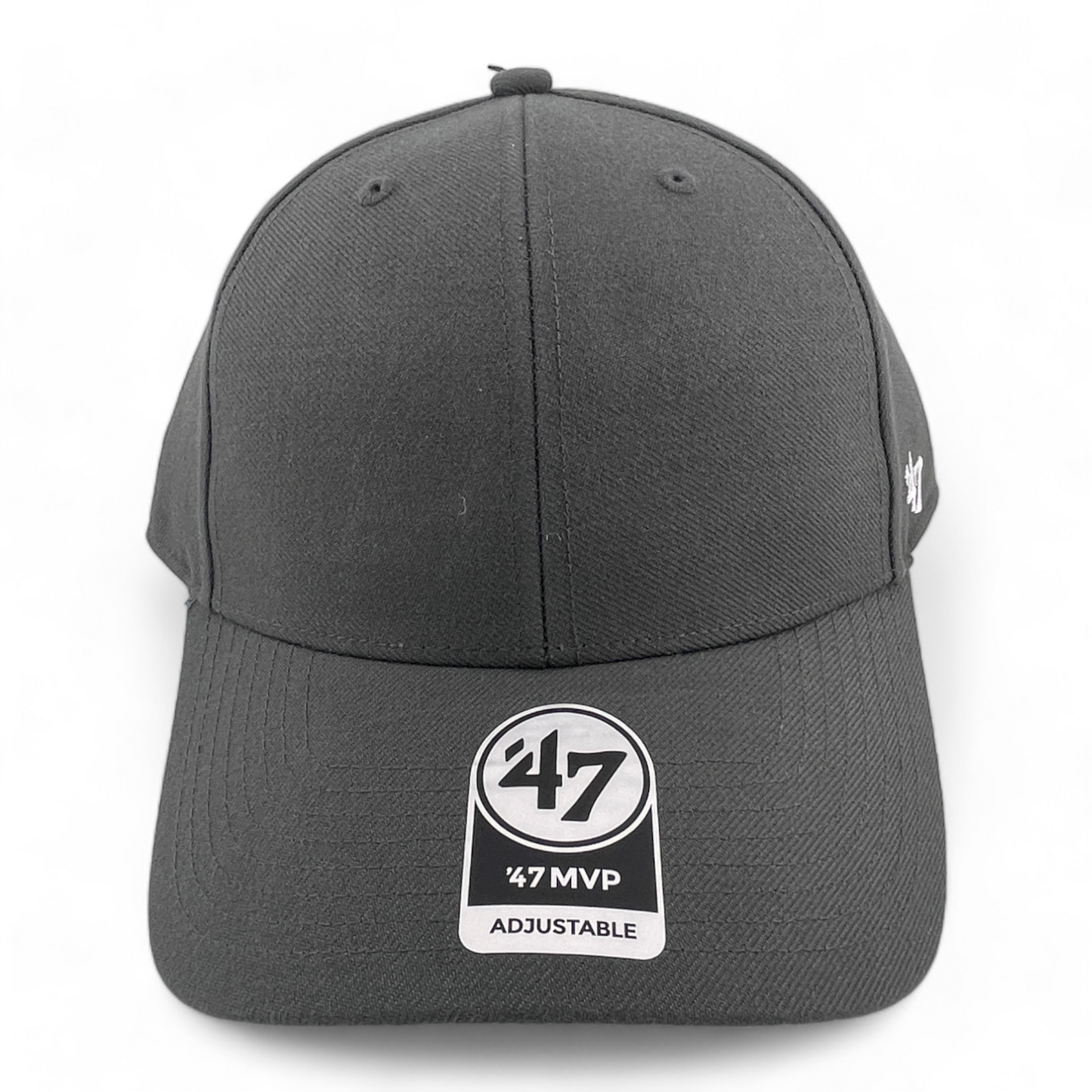 '47 Brand Blank All Grey (For Customs) Clean Up Adjustable Hat Cap OSFA