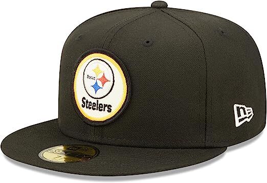 New Era Pittsburgh Steelers 2022 Sideline NFL Historic Logo 59FIFTY Fitted Hat Cap