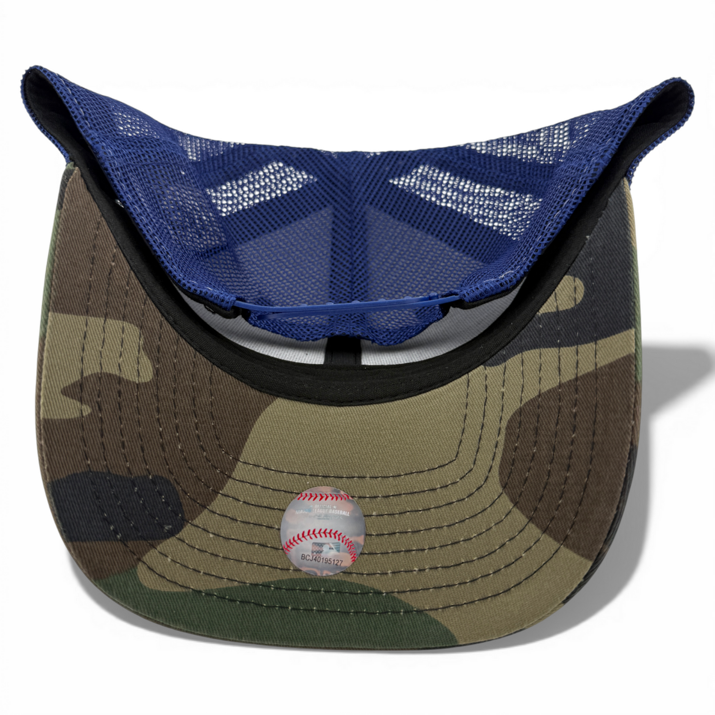 New Era Los Angeles Dodgers Camouflage Trucker Mesh Back Adjustable Snapback Hat
