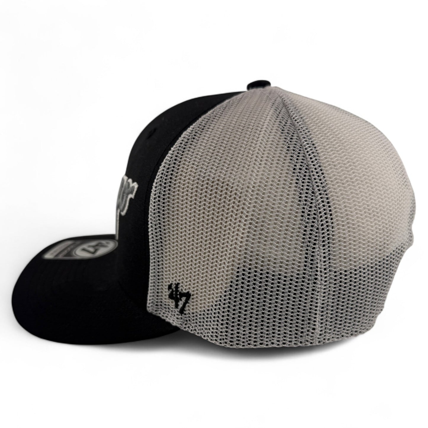 '47 Brand Chicago White Sox MLB Script LogoTrucker Snapback Mesh Back Hat Cap
