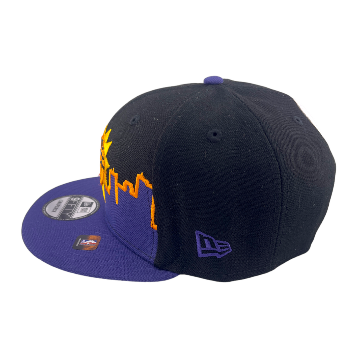 New Era Phoenix Suns Tip Off 2022 Cityscape Black/PurpleNBA 9FIFTY Snapback Hat Cap