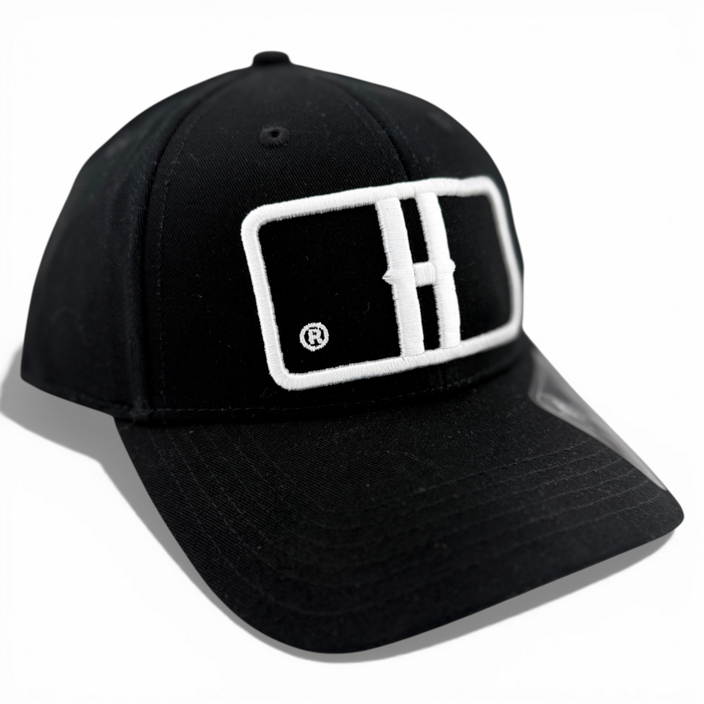 Hoodrich OG Heritage H Internal Zipper Pocket Black Snapback Adjustable Hat Cap