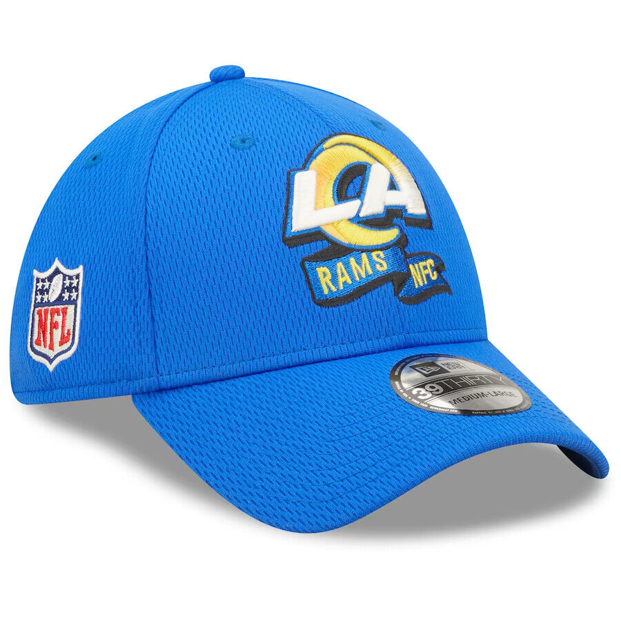 New Era Los Angeles Rams NFL 2022 Sideline Coaches Neo 39Thirty Stretch Fit Hat Cap