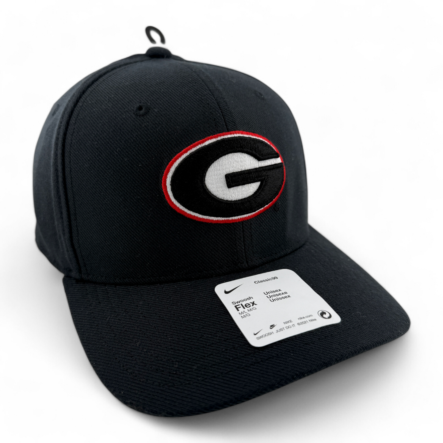 Nike University of Georgia Bulldogs NCAA Classic99 Swoosh Flex Fit Hat Cap M/L