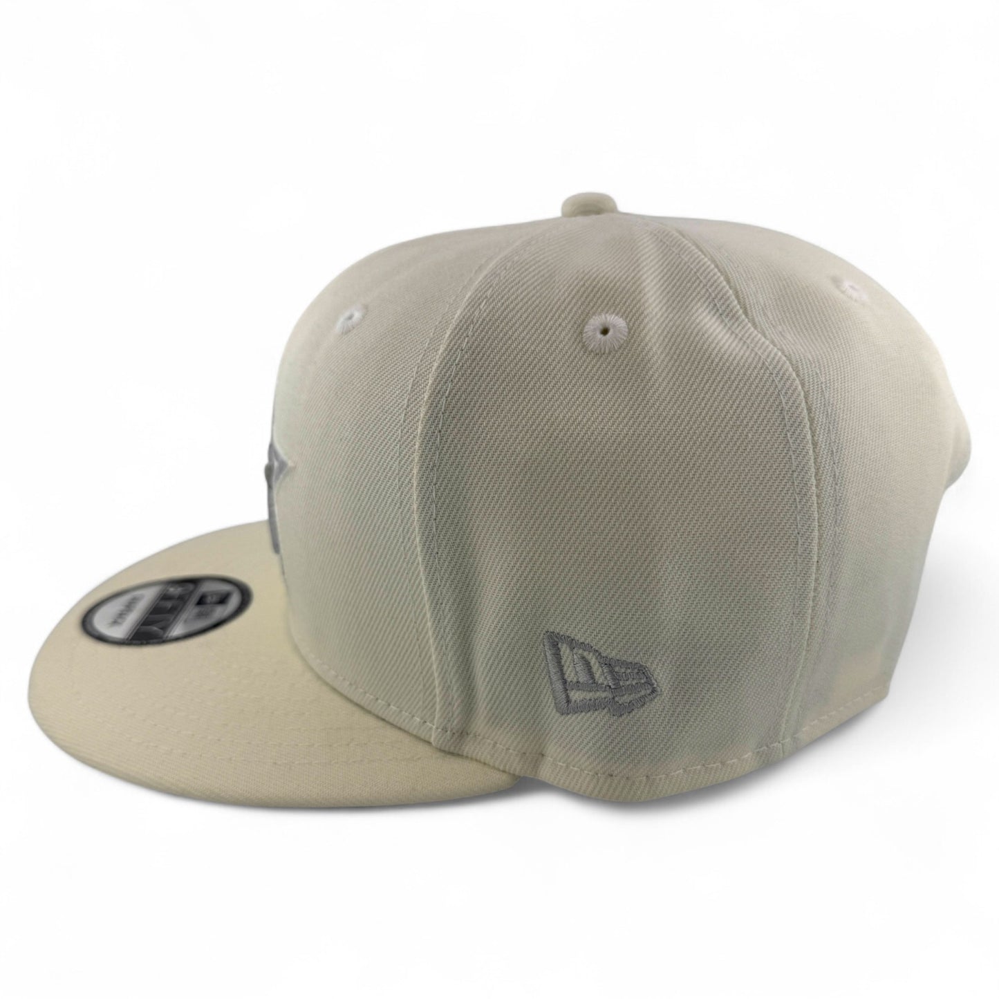 New Era Dallas Cowboys NFL All Cream Chrome Cloud Pack 9Fifty Snapback Hat Cap