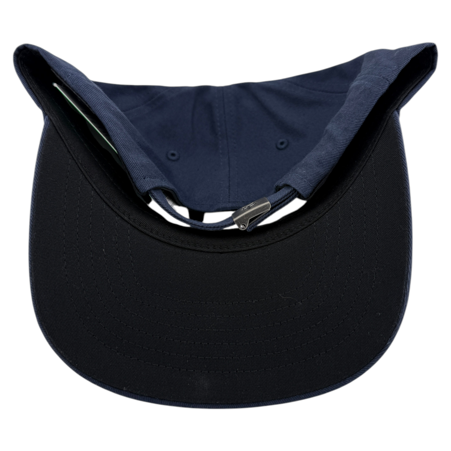 Fox Racing Wordmark Navy Blue Logo A-Frame Adjustable Strapback Dad Hat Cap