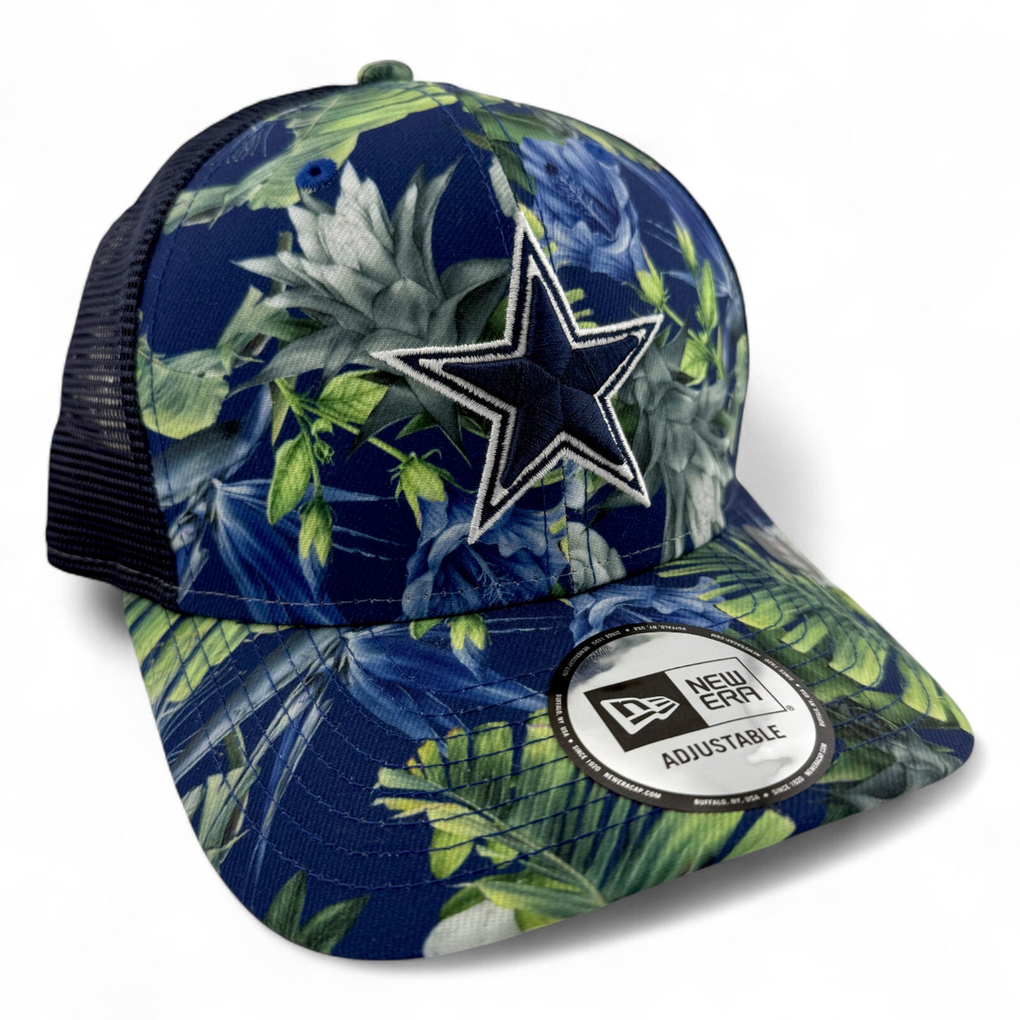 New Era Dallas Cowboys NFL Floral Botanical Snapback Adjustable Trucker Hat Cap
