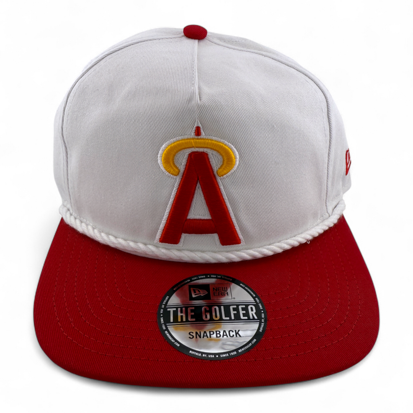 New Era Los Angeles Angels MLB Rope The Golfer A-Frame Snapback Adjustable Hat
