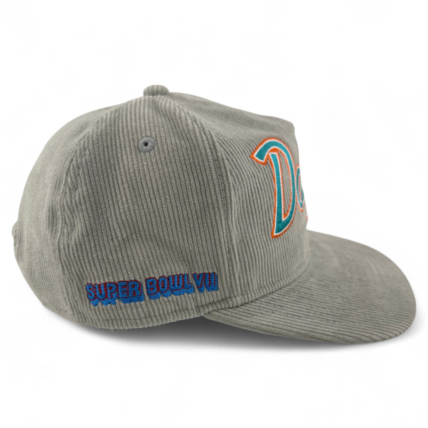 New Era Miami Dolphins NFL Cord The Golfer A-Frame Snapback Adjustable Hat Cap