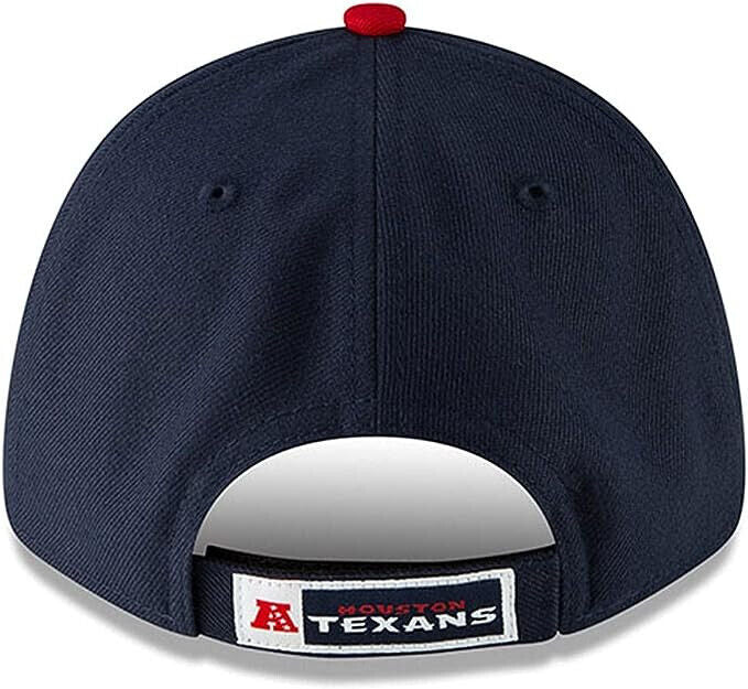 New Era Houston Texans NFL The League 9Forty Red/Blue Logo Adjustable Hat Cap