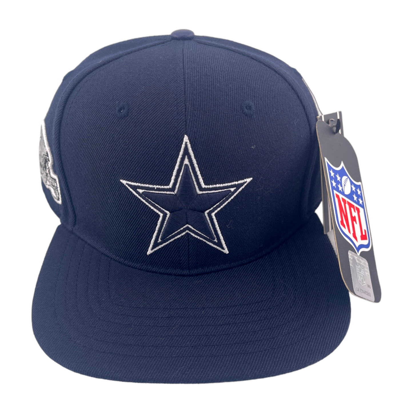 Pro Standard Dallas Cowboys Helmet Side Patch Logo II NFL Navy Blue Snapback Hat Cap