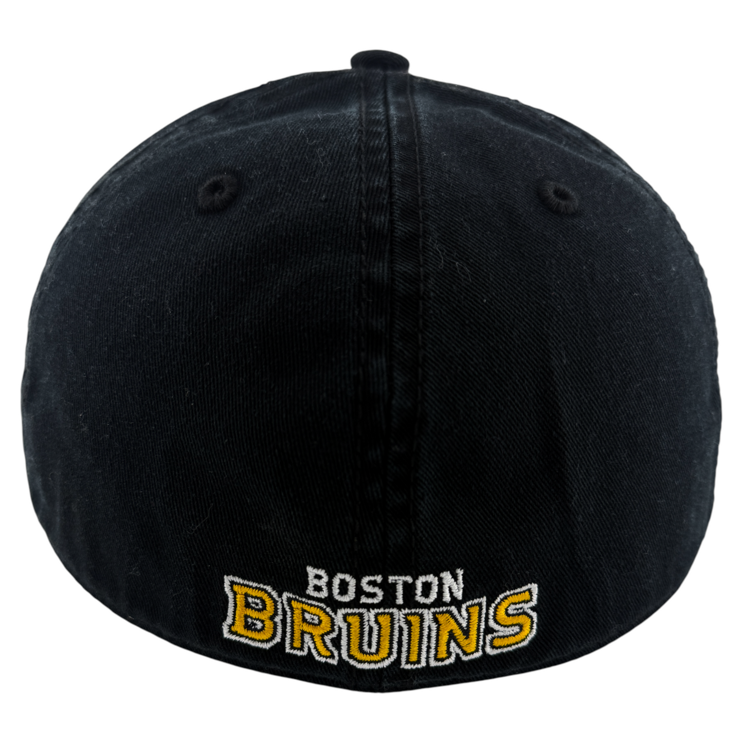 '47 Brand Boston Bruins NHL Black Classic Franchise Fitted Dad Hat Cap Large