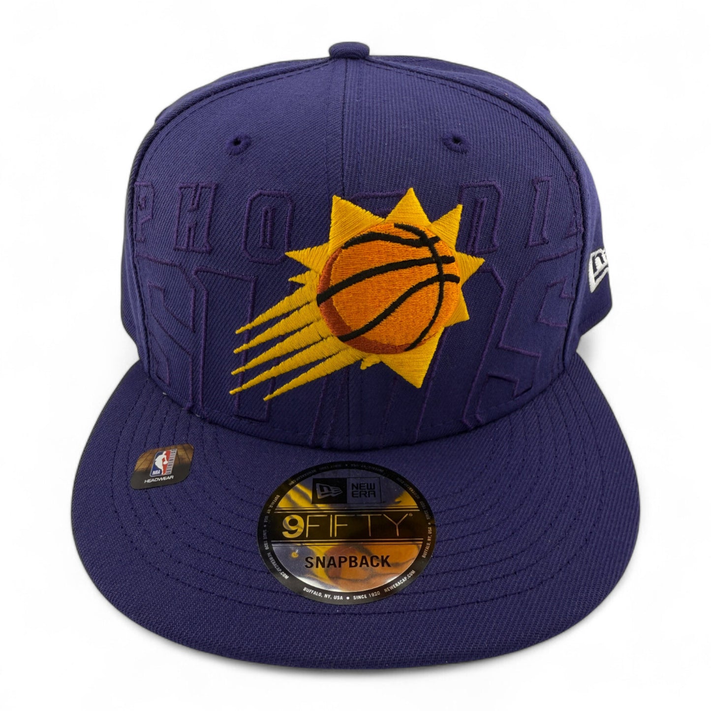 New Era Phoenix Suns NBA 2023 Draft Outline Logo 9Fifty Snapback Adjustable Hat