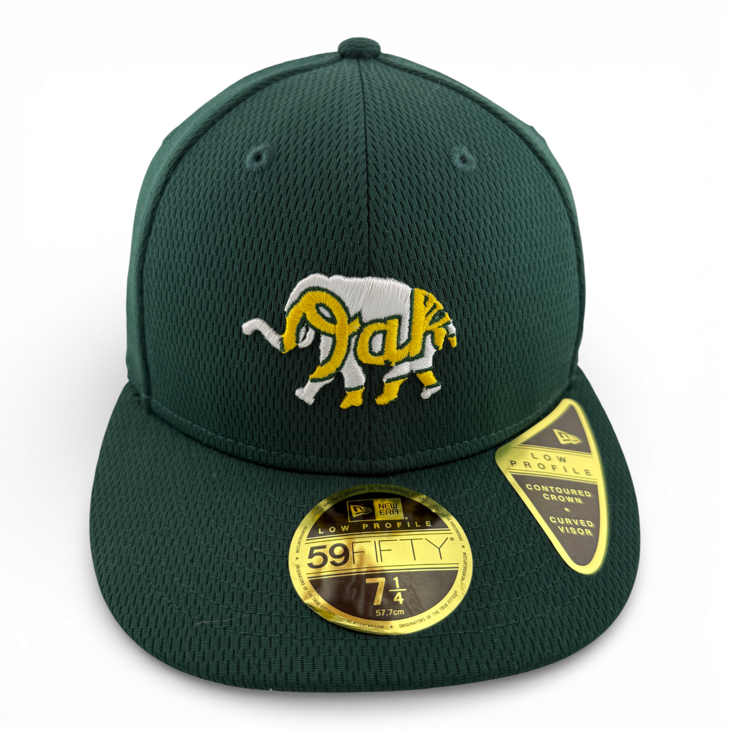 New Era Oakland Athletics A's MLB Neo Mesh 59Fifty Low Profile Fitted Hat Cap