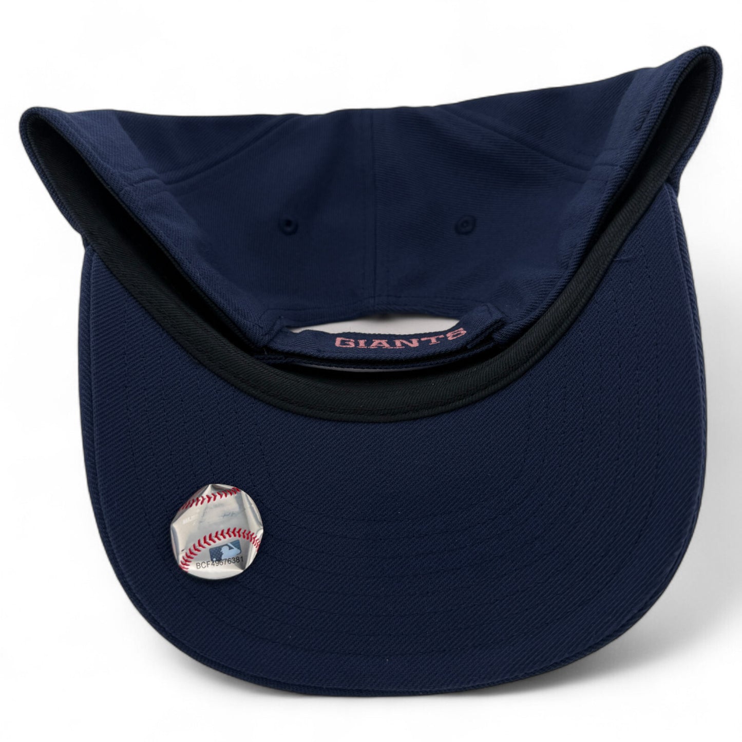 Nike San Francisco Giants MLB Pink Logo Navy Club Cap Structured Adjustable Hat