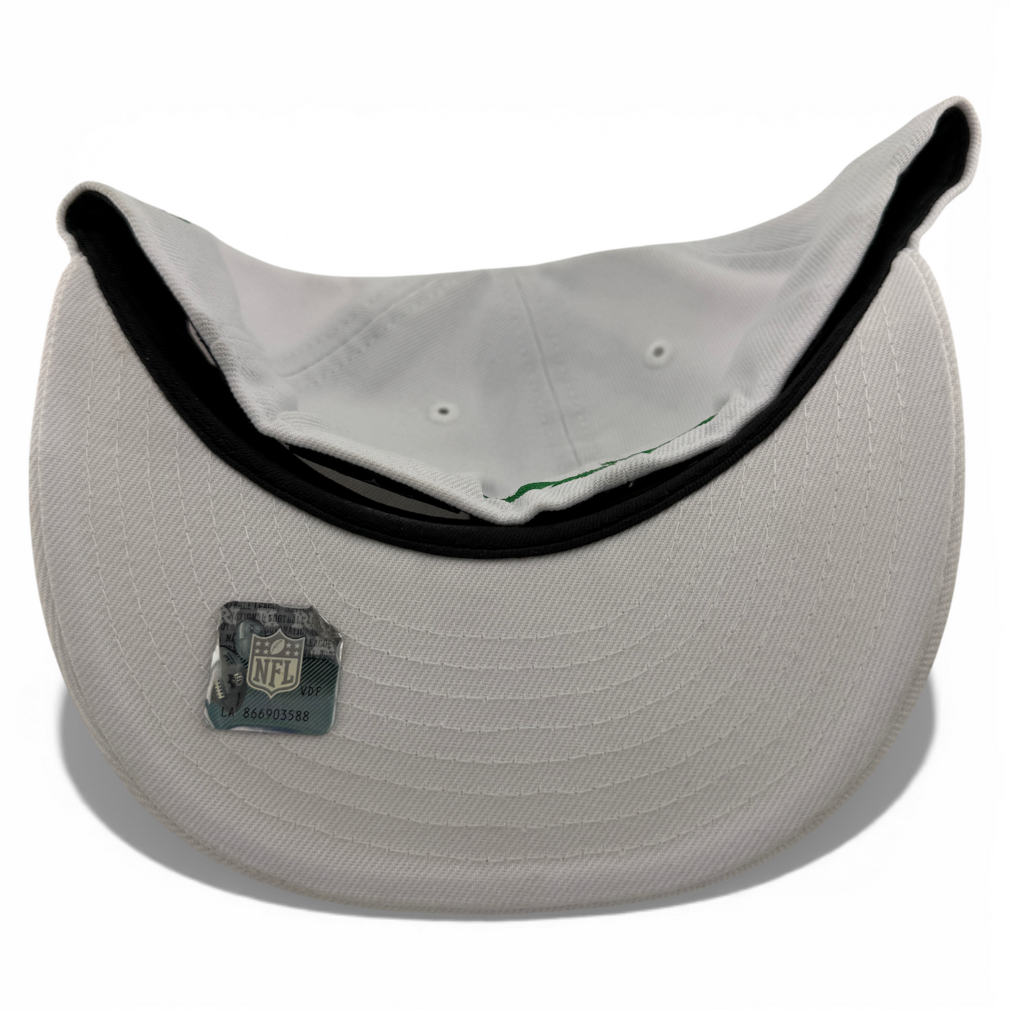 New Era New York Jets NFL Team Classic White 59Fifty Low Profile Fitted Hat Cap