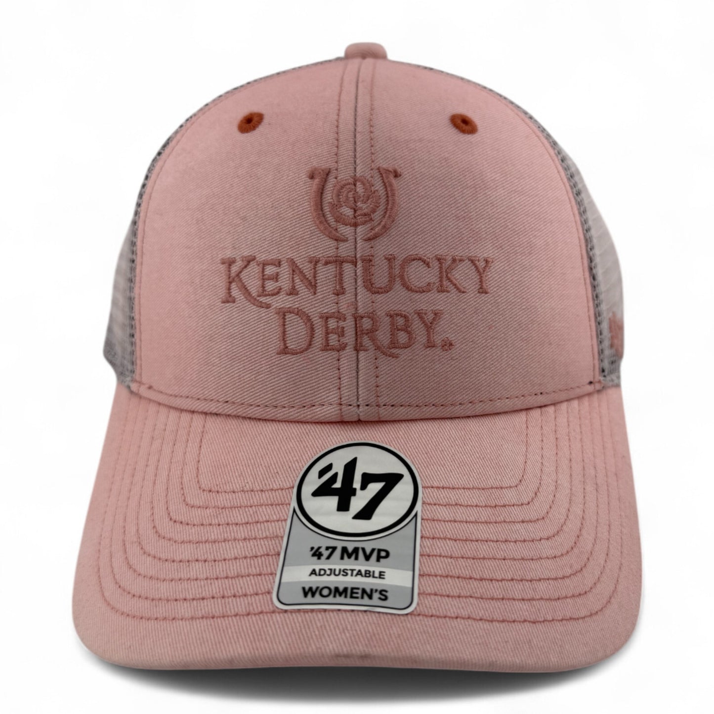 '47 Brand Kentucky Durby Race Pink Haze MVP Adjustable Snapback Hat Cap Women's