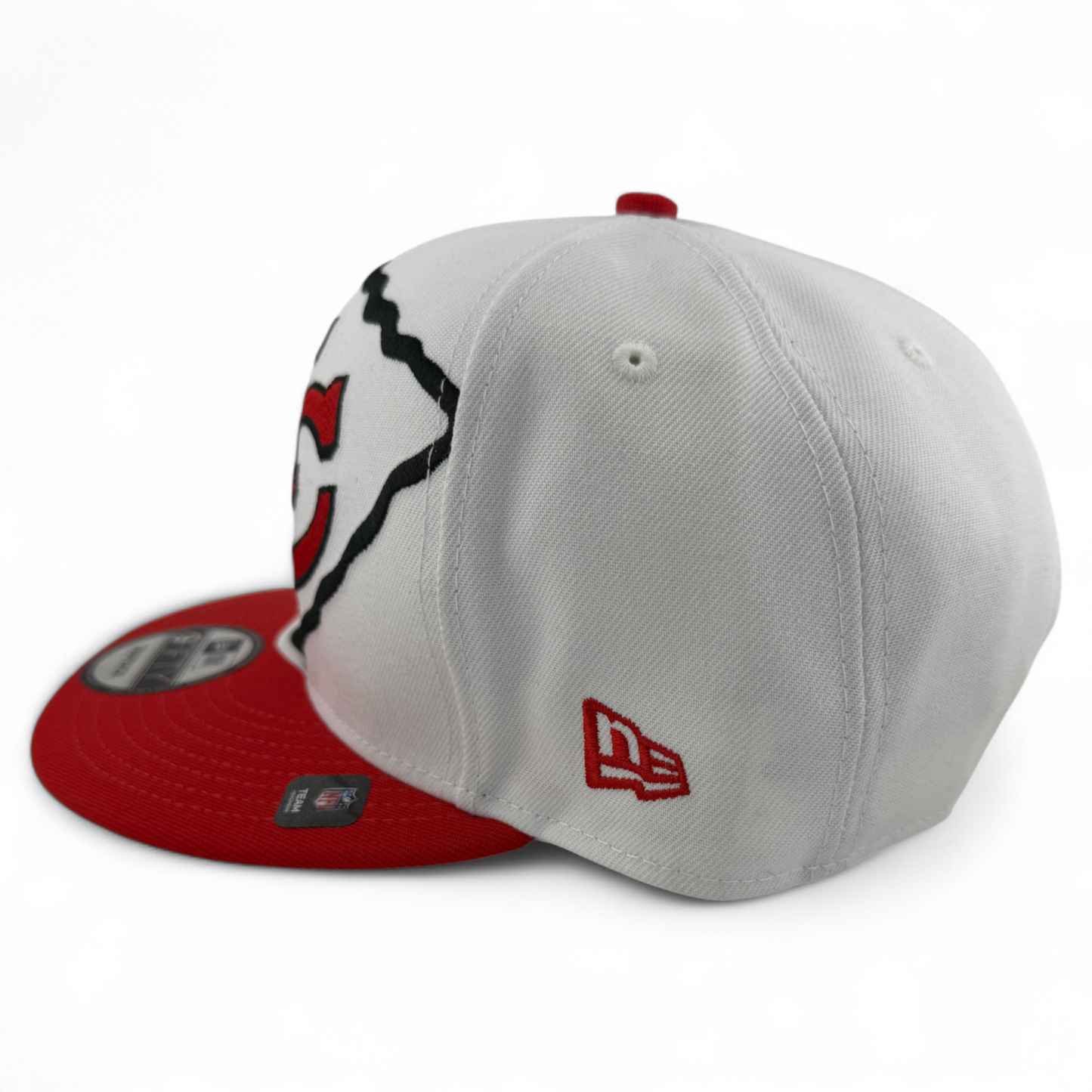 New Era Kansas City Chiefs NFL Oversized Large Giant Logo 9Fifty Snapback Hat