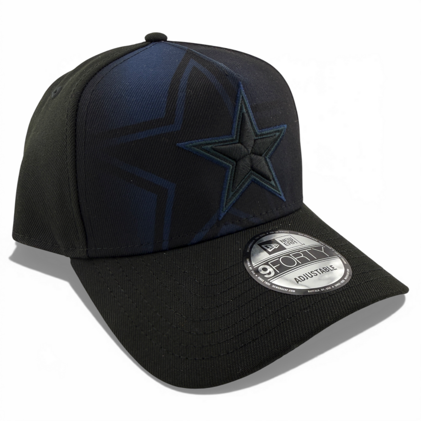 New Era Dallas Cowboys NFL Fade Logo A-Frame 9Forty Snapback Adjustable Hat Cap