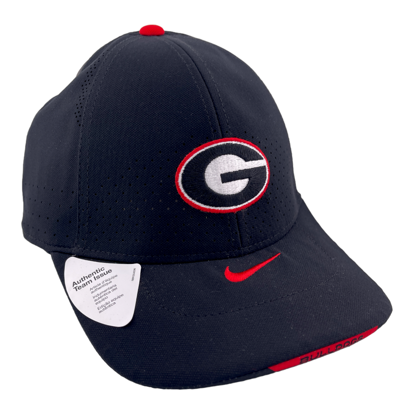 Nike University of Georgia Bulldog NCAA Sideline Legacy91 Aerobill Adjustable Hat