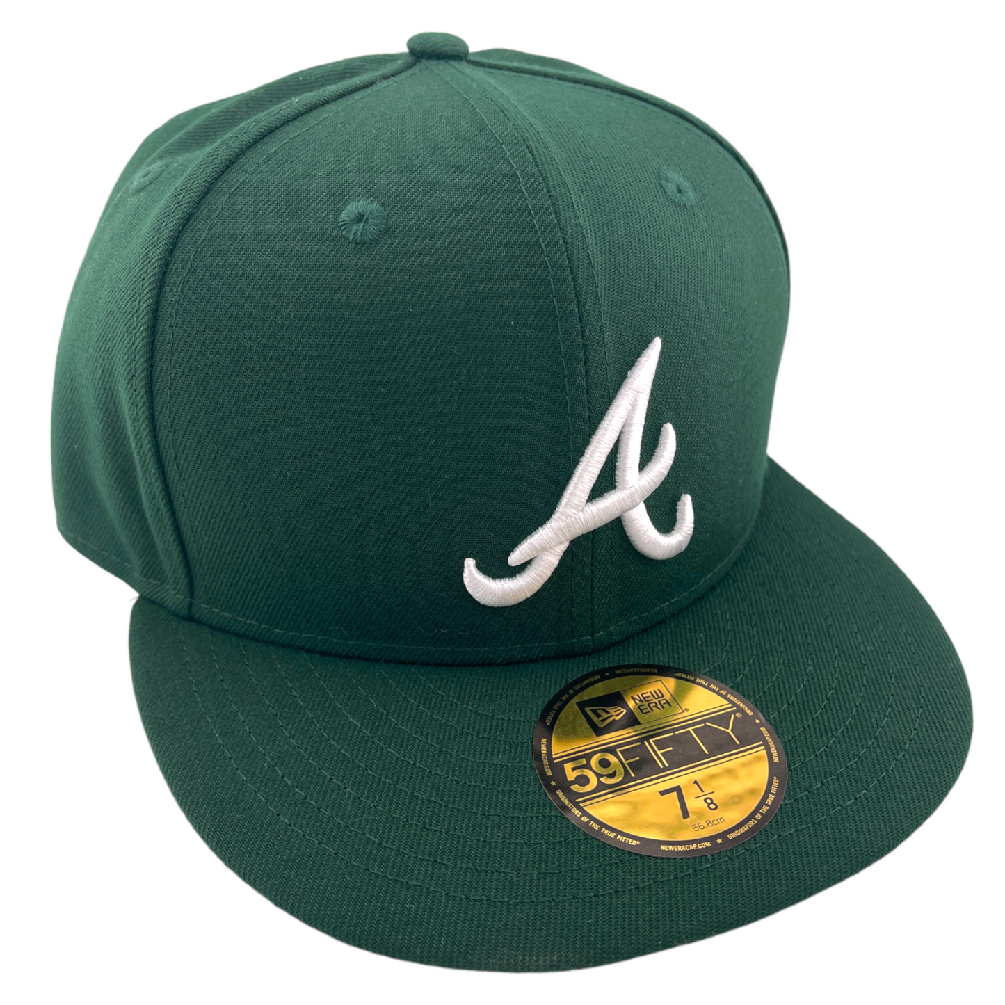 New Era Atlanta Braves Dark Green Pack Hunter/Grey UV MLB 59FIFTY Fitted Hat